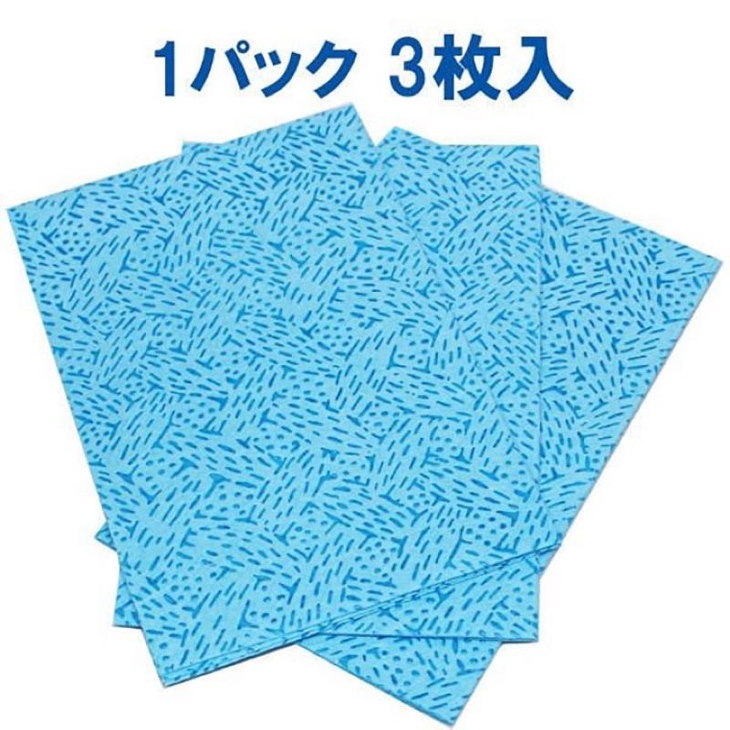Gói 3 khăn lau khô nhà bếp đa năng scottie nippon crecia Hàng Nhật