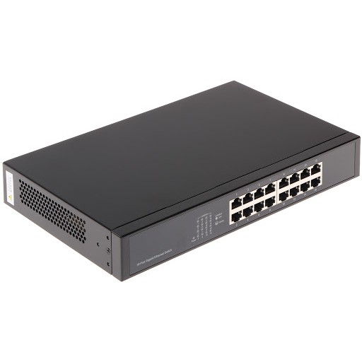 Bộ chia mạng Switch Dahua PFS3016-16GT 16-port 10/100/1000Mbps (Hàng chính hãng)