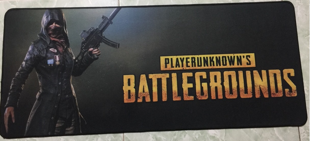 Miếng lót chuột size lớn chơi game NTC hình PUBG - Loại Mousepad Speed