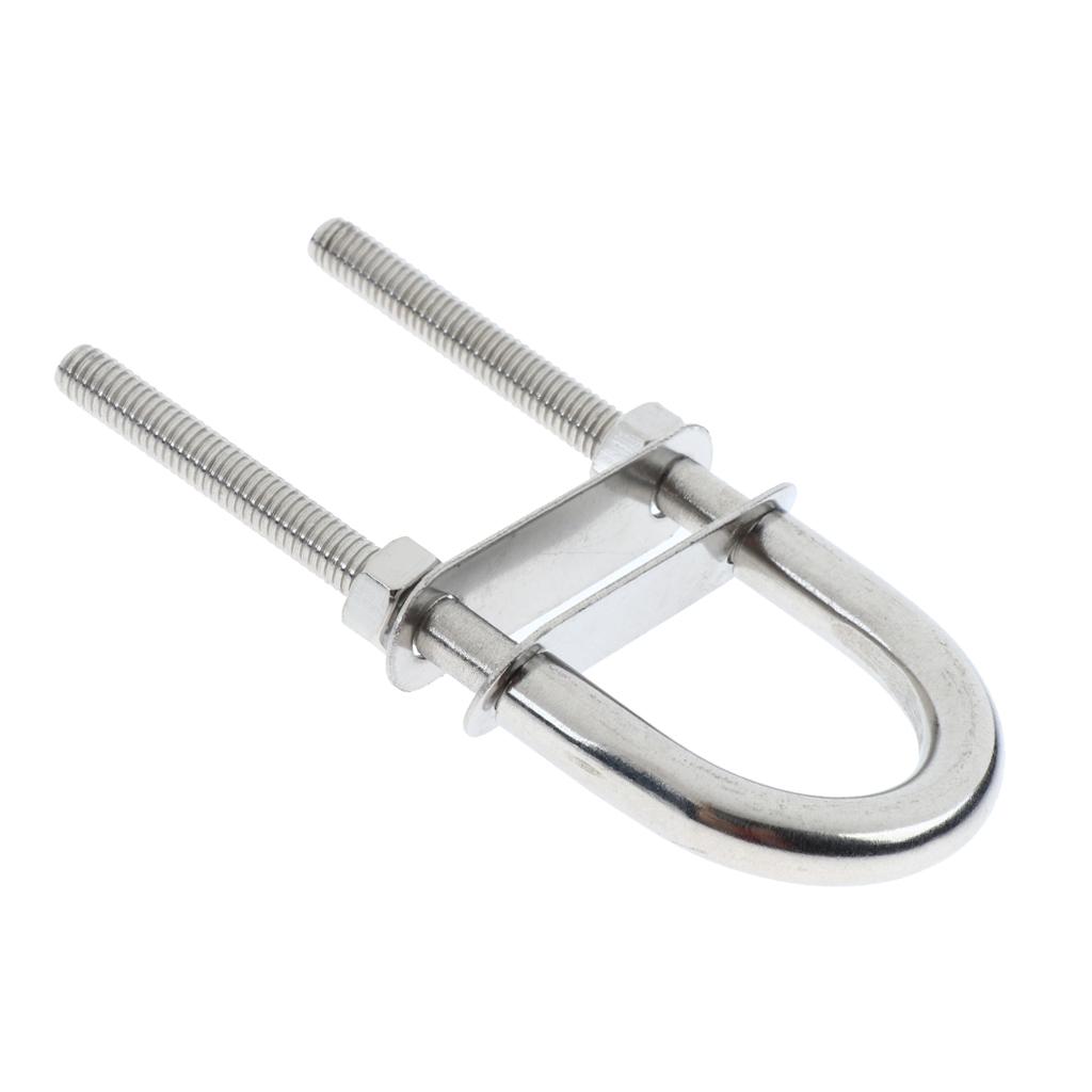 M6*90 Bow Stern Eye, U-Bolt, Boat Hardware, 304 Stainless Steel Marine-Grade