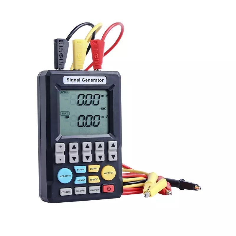 SUP-C703S Bộ phát dòng 4-20mA, áp 0-100mV/ 0 -15V, loop power, can nhiệt pt100, K B J... Bộ giả lập tín hiệu analog