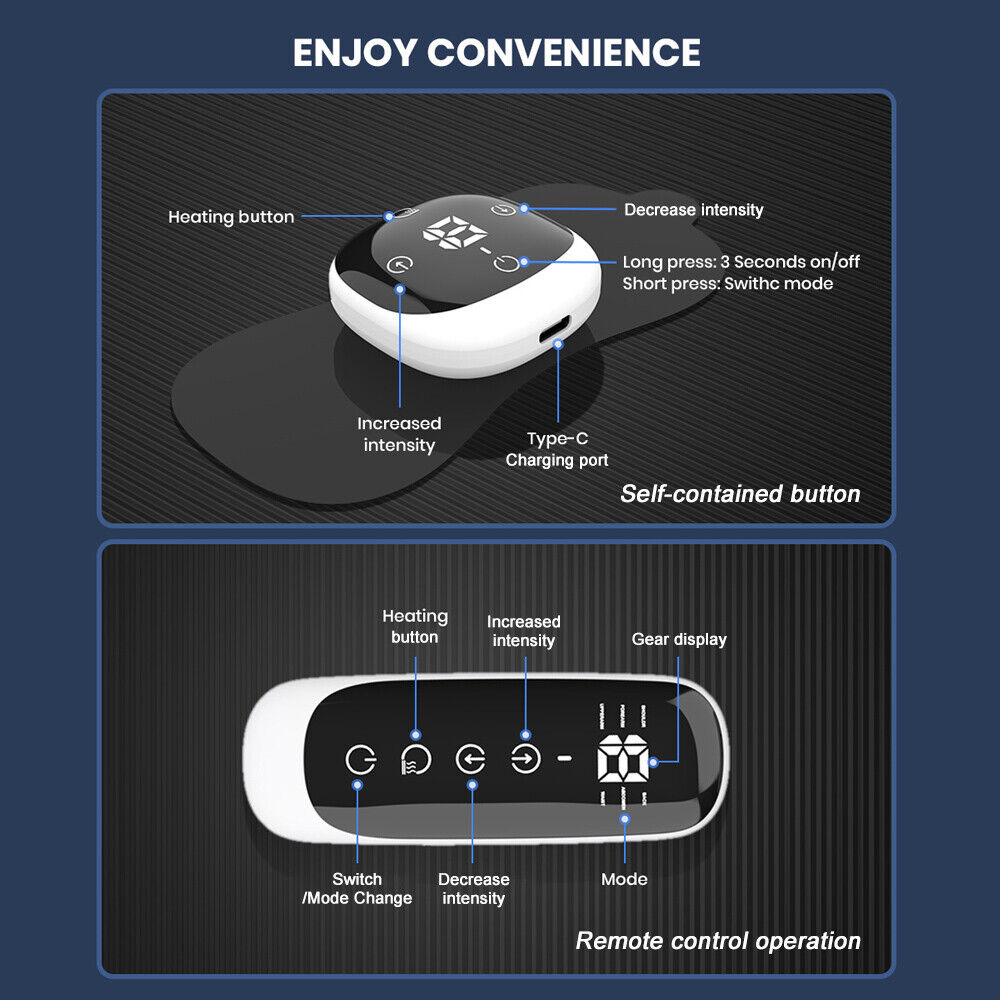 Bộ Massage làm nóng thư giãn giảm nhức mỏi EMS TENS SPONTANEOUS