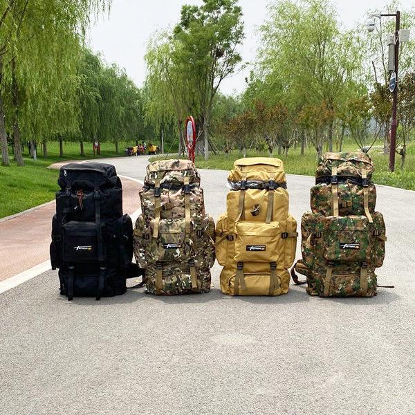 Waterproof Backpack Hiking 70L Rucksack Trekking