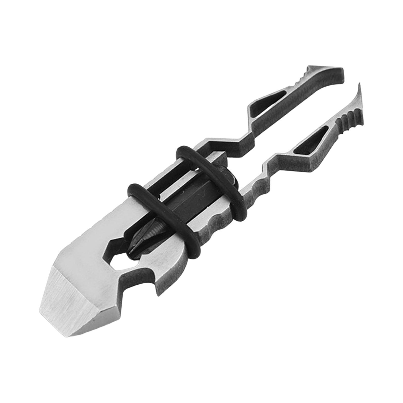 Multifunctional Tools Screwdriver Camping Outdoor Wrench 6 In 1