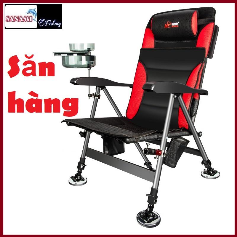 Ghế Câu Đài Địa Hình Săn Hàng SKK-31 Cao Cấp Sanami Fishing - Dễ Dàng Điều Chỉnh Và Mang Theo