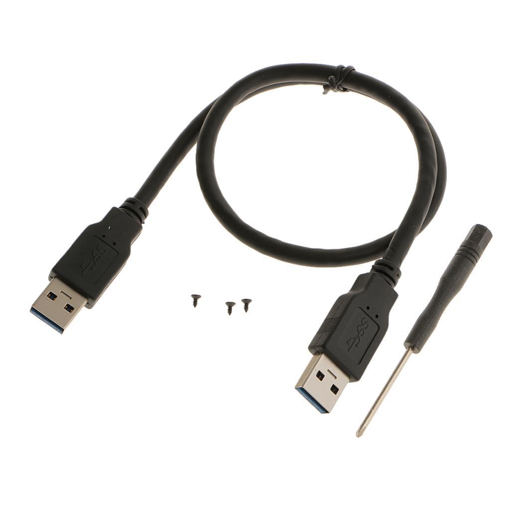 2.5"  USB3.0  HDD Case External Laptop Disk Case Blue