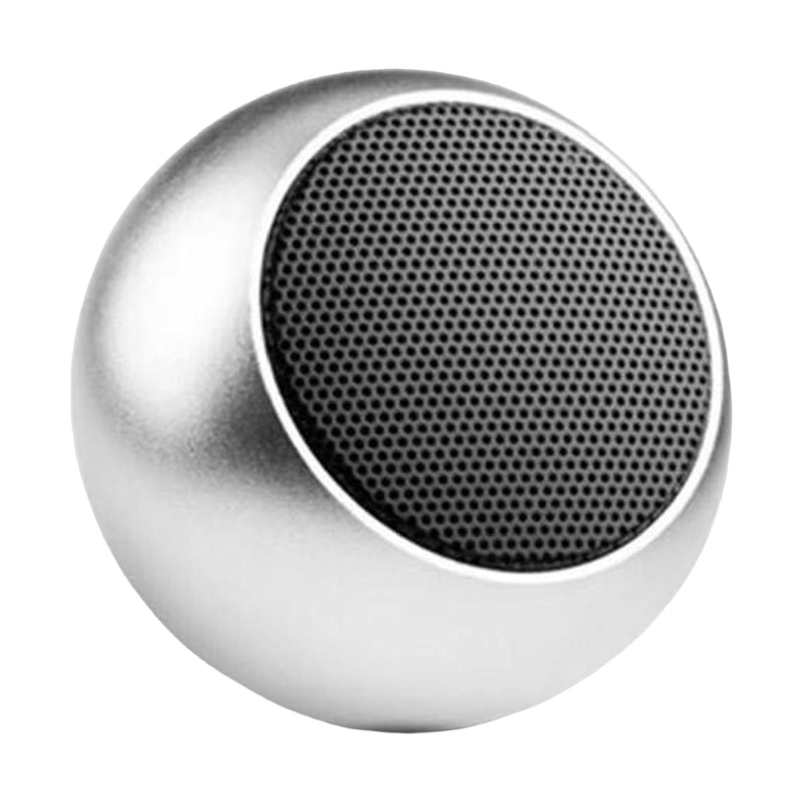 Portable Subwoofer Stereo Compact Durable for Sports Travel Camping Black