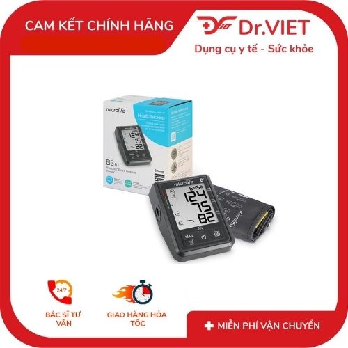 MÁY ĐO HUYẾT ÁP MICROLIFE B3 Bluetooth