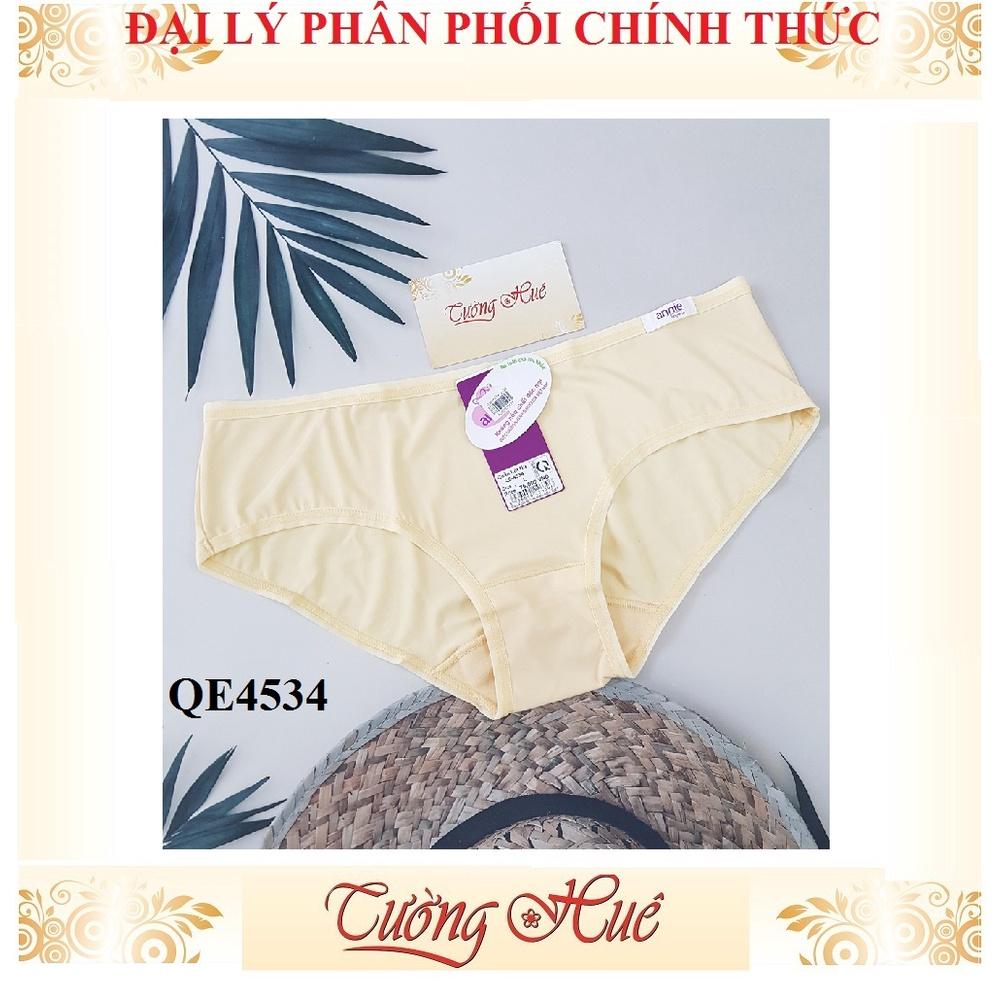 Quần lót nữ Annie QE4534 trơn form thấp.