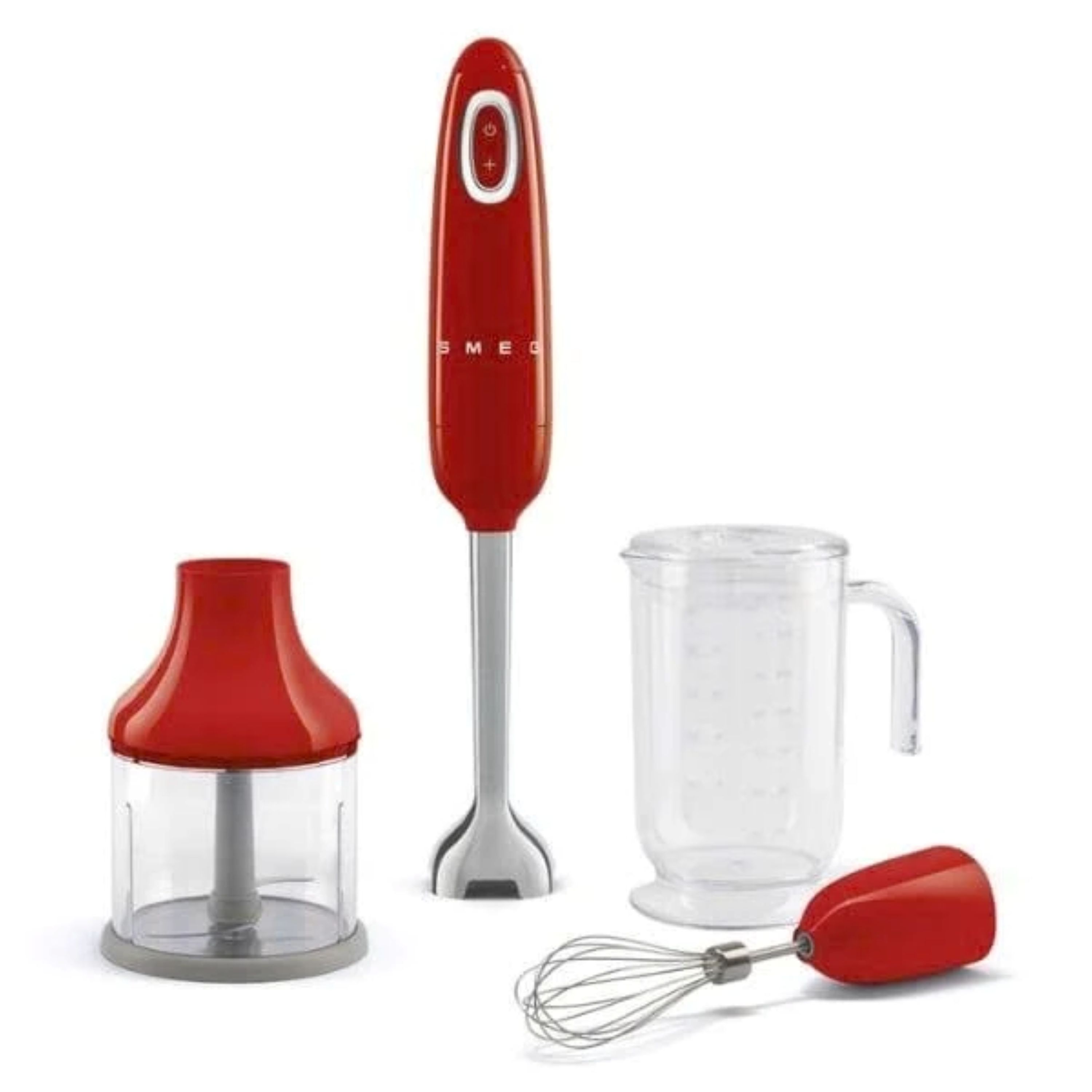 Máy xay cầm tay Smeg HBF03RDEU Đỏ – Thiết kế Retro 50’s, công suất 700W - Hàng Chính Hãng