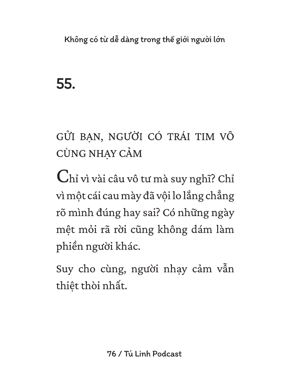 Không Có Từ Dễ Dàng Trong Thế Giới Người Lớn