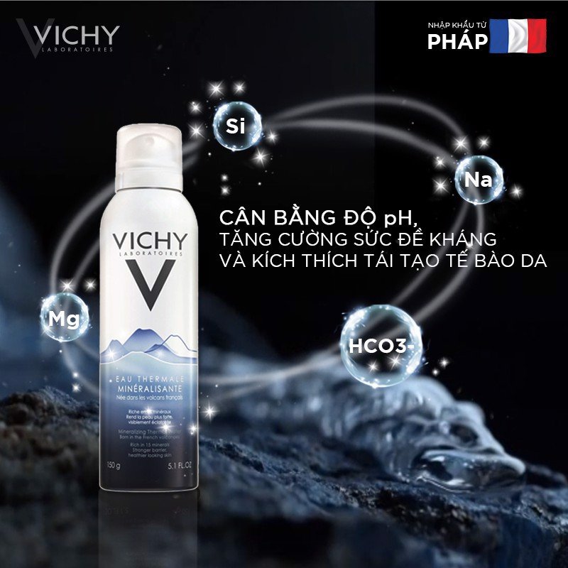 Xịt Khoáng Làm Dịu Vichy Mineralizing Thermal Water