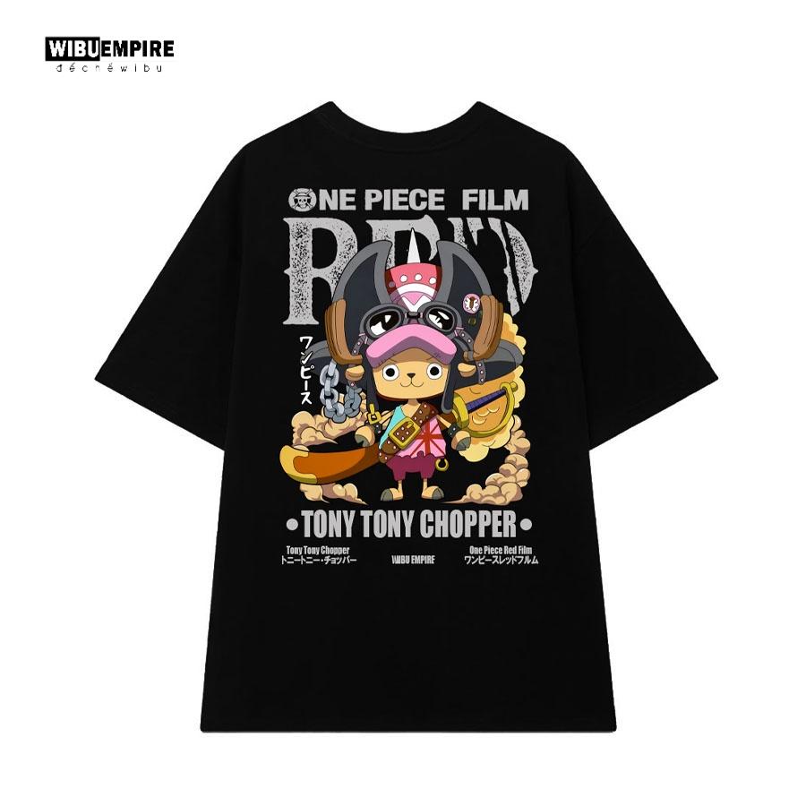 Áo Thun ONE PIECE TONY TONY CHOPPER FILM RED | Anime One Piece - Áo Phông Unisex