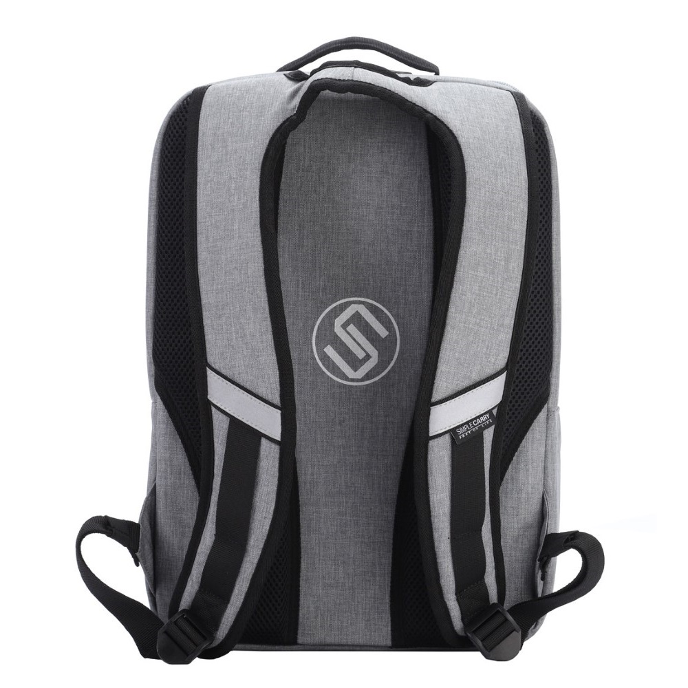 Balo laptop Simplecarry A-City 2 - Grey