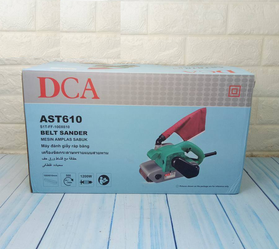 MÁY CHÀ NHÁM BĂNG 1200W DCA AST610 (S1T-FF-100X610) - HÀNG CHÍNH HÃNG