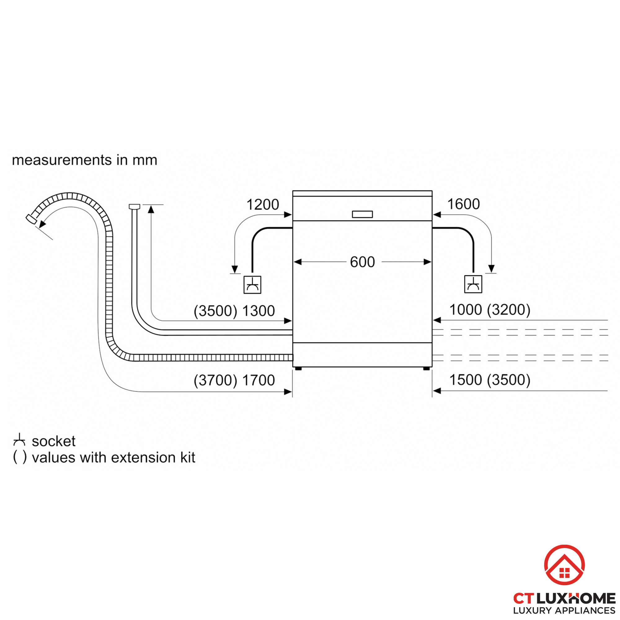 MÁY RỬA BÁT BOSCH -12 BỘ - ÂM TOÀN PHẦN- SMV25BX03R- SERIES 2- HÀNG CHÍNH HÃNG