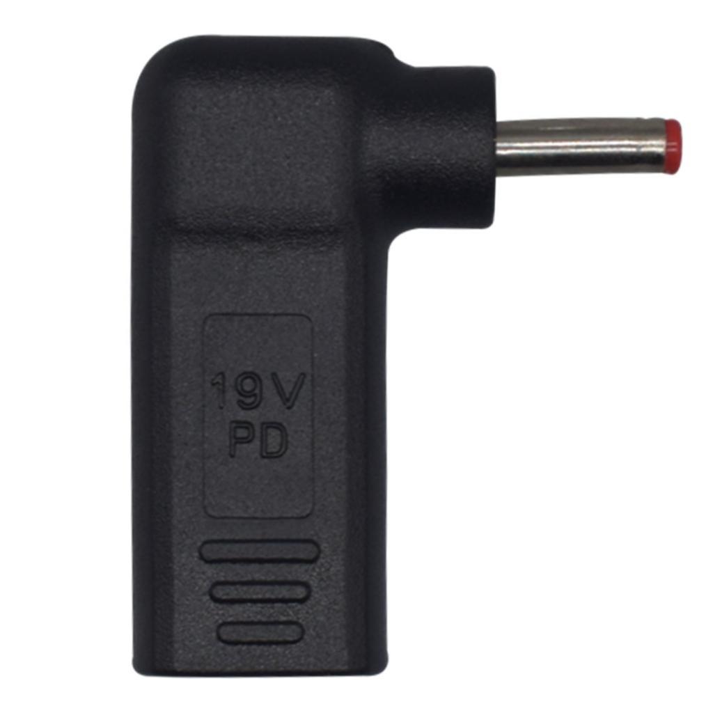 90 Degree Angled Type C Adapter USB C to 35135 Port PD for Laptop Charger