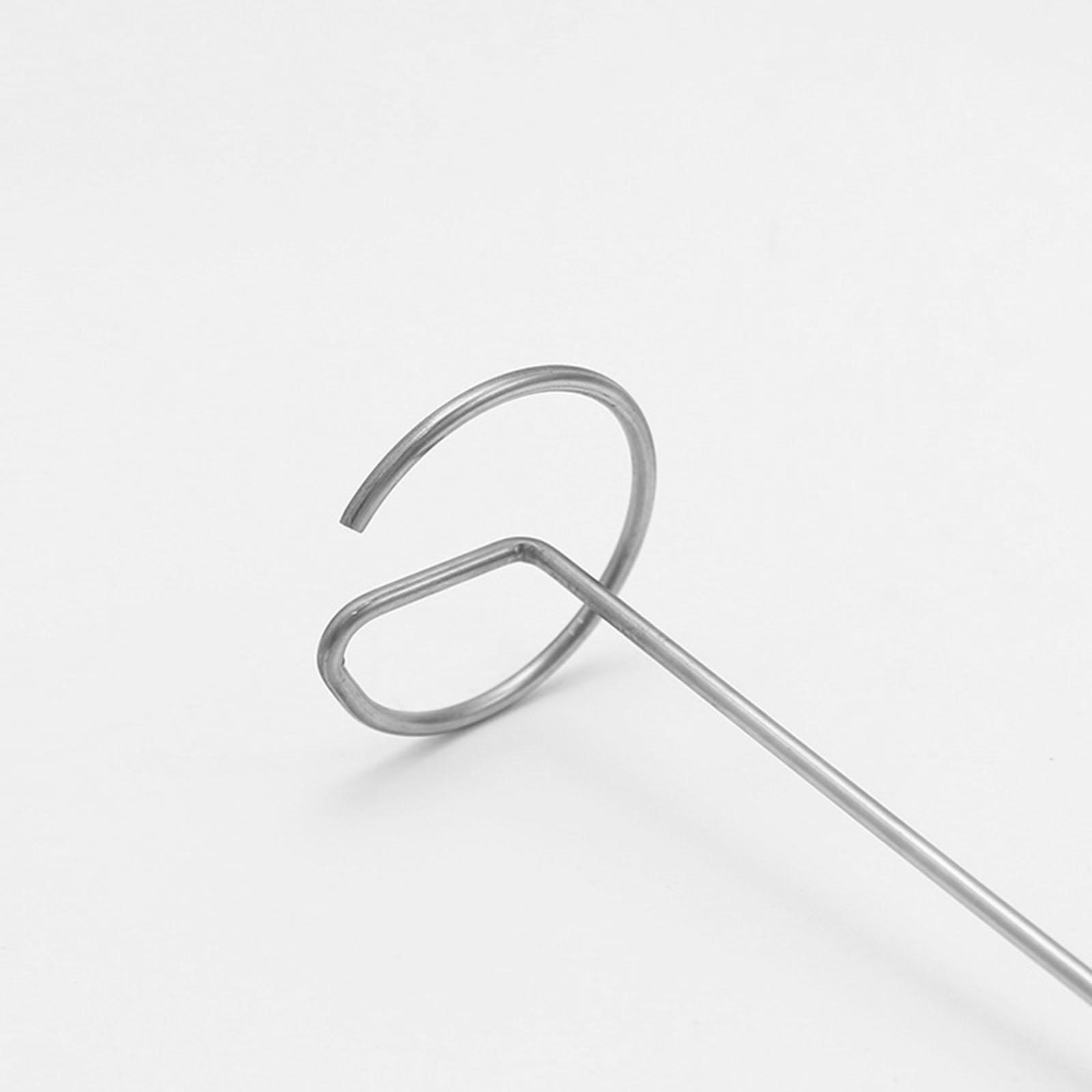 2xMetal Egg Beater Stand Coffee Frother Holder for Restaurant Supplies