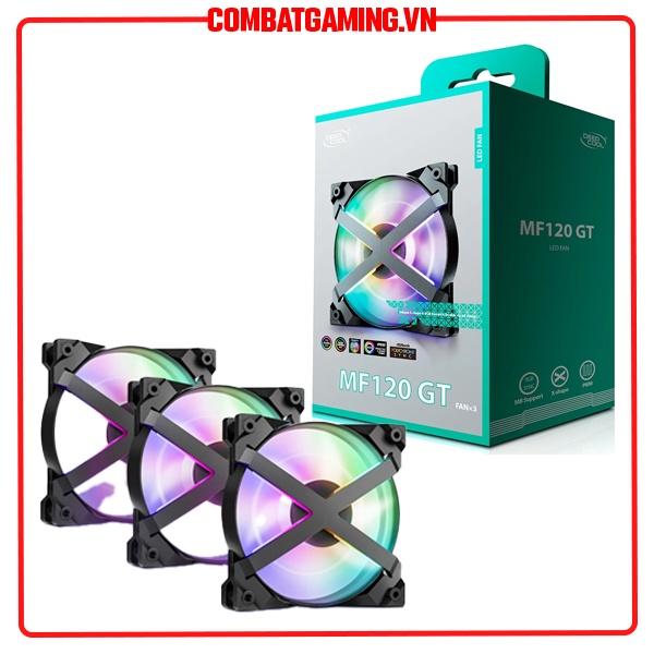 Bộ Kit 3 Quạt Máy Tính Deepcool MF120 GT - Hàng Chính Hãng