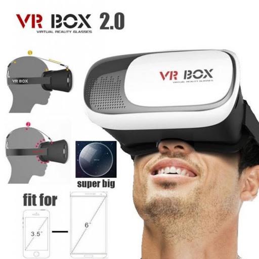 Kính thực tế ảo VR Box thế hệ 2 (Full box Đen phối trắng)