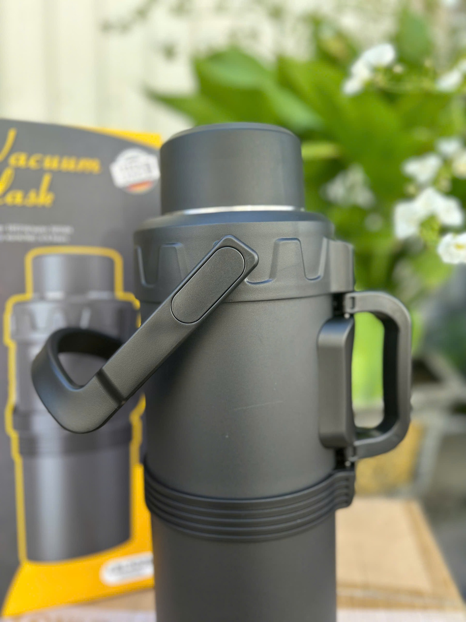 Phích giữ nhiệt Inox 316 Lê Bên Làng LBL3025 dung tích 6L kèm lõi lọc trà - Hảng chuẩn Đức