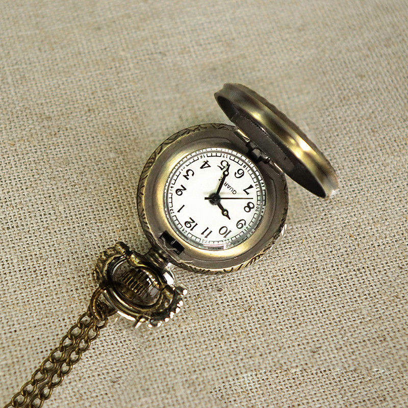 Đồng hồ quả quýt, đồng hồ quả quýt bỏ túi-Đồng hổ quả quýt vàng kim DQDOVG002