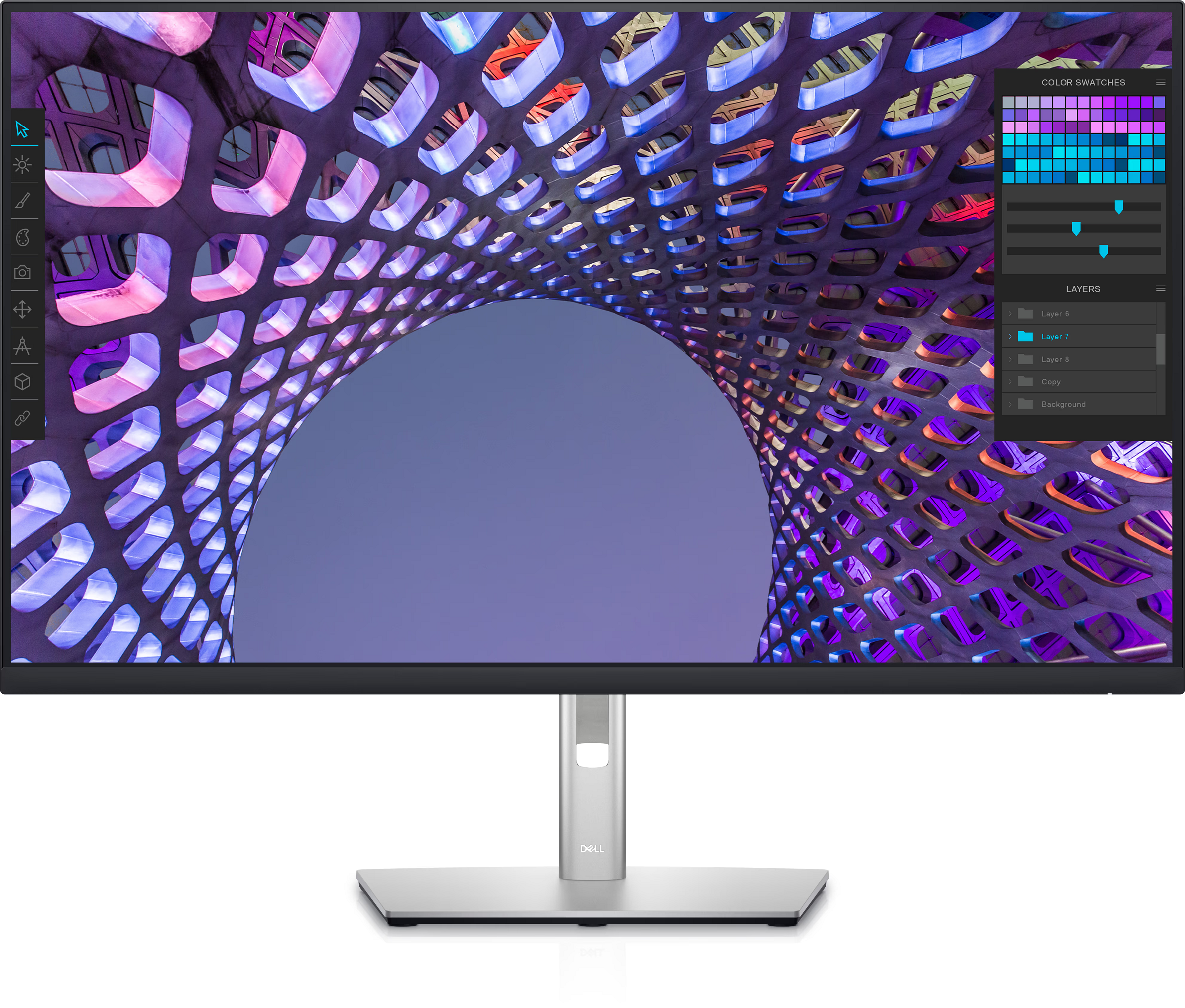 Màn hình máy tính Dell P3223QE 32" 4K - Hàng Chính Hãng