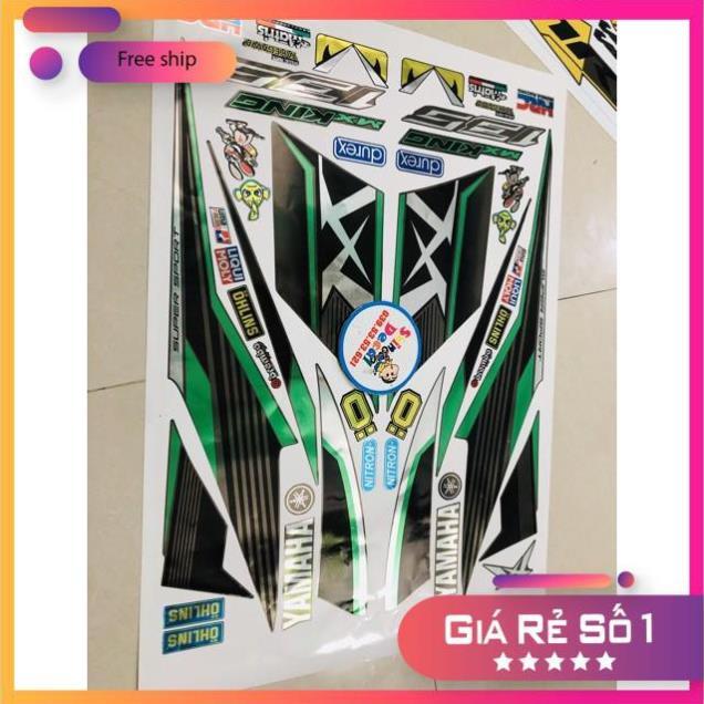 Tem rời ex 135 chất liệu crom,ko bay màu bảo hành màu sắc vĩnh viễn