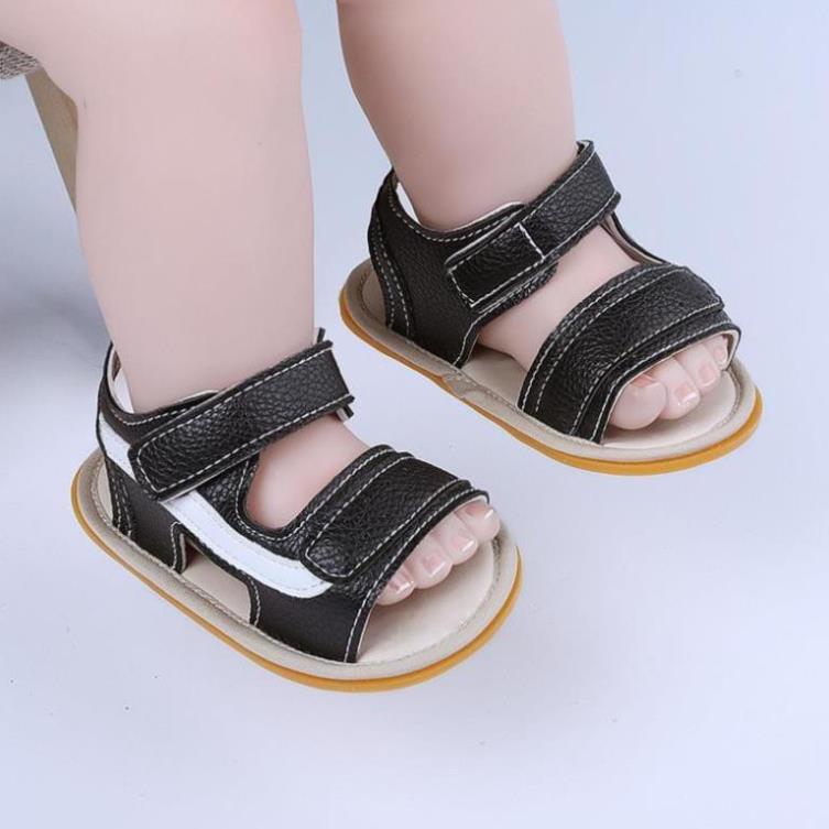 Giày Sandal tập đi cho bé đế cao su chống trơn trượt cao cấp cực chất mềm mại cho bé