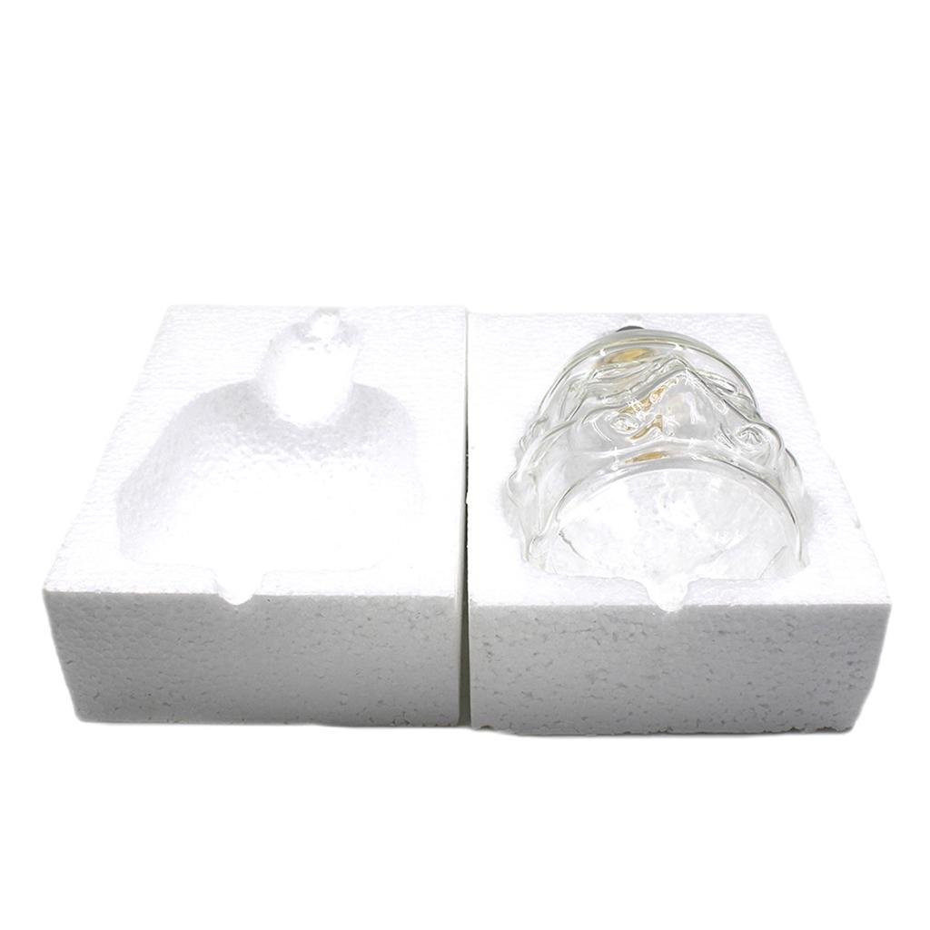 650ml Transparent Glass Decanter Wine Whisky Liquor Alcohol Glass Bottle Set