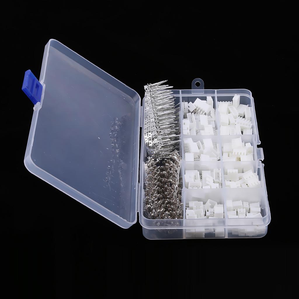 560 Miếng 2Pin 3Pin 4Pin 5Pin 2.54mm Đầu + Nhà Ga + Nhà Ở Cổng Kết Nối Bộ Dụng Cụ