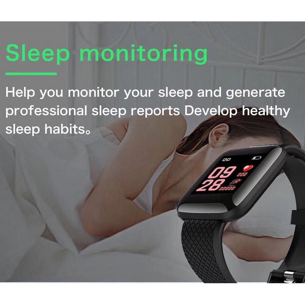 Fitness Tracker Color Screen Sport Smart Watch, Activity Tracker with Heart Rate Blood Pressure Calories Pedometer Sleep Monitor Call/SMS Remind