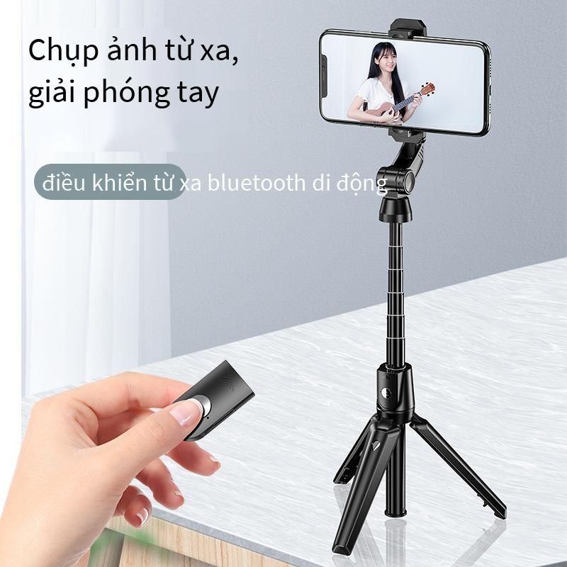Khuyến mại mới K21 giá đỡ điện thoại phát sóng trực tiếp ổn định điện thoại di động bluetooth điều khiển từ xa đa năng hợp kim nhôm gậy selfie