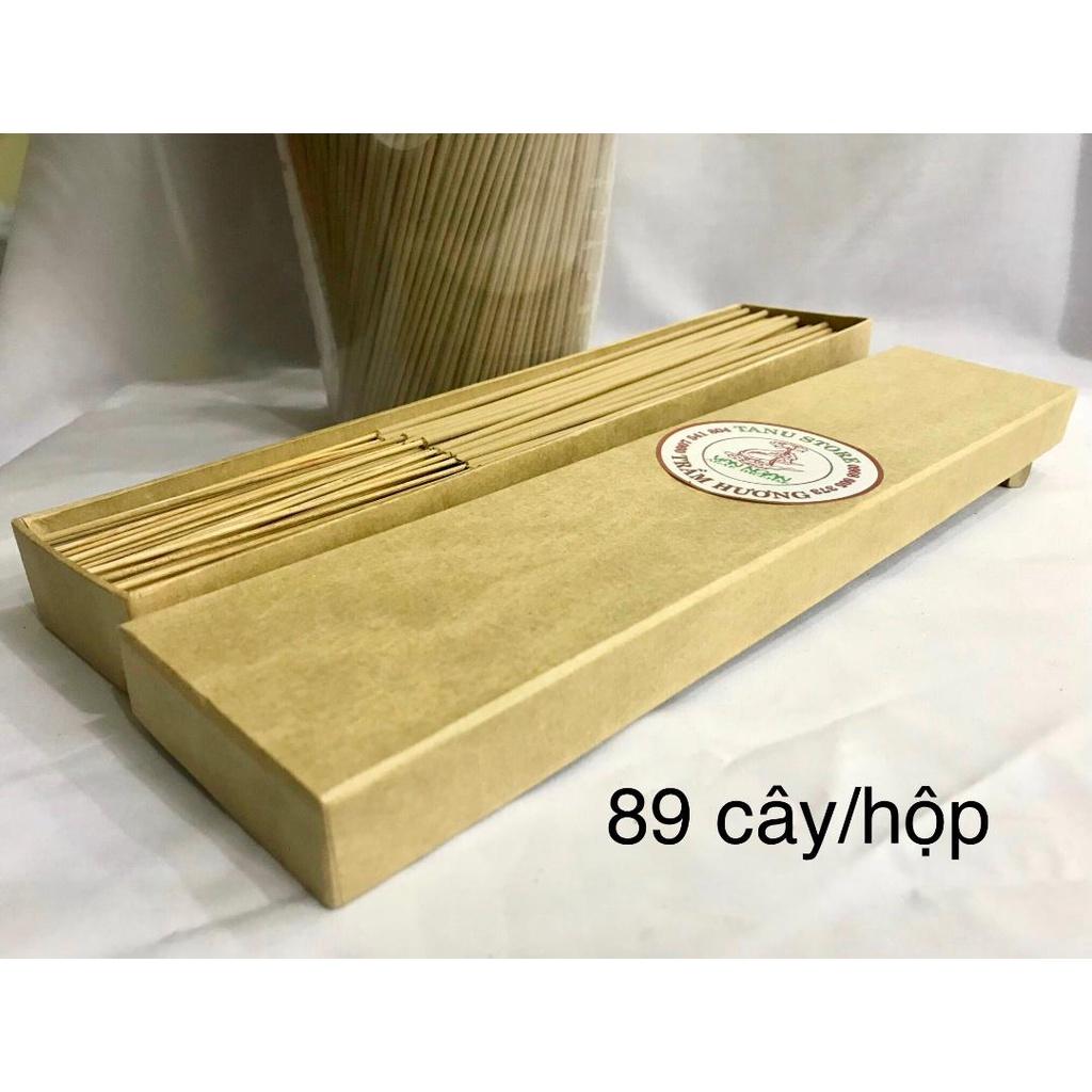 Nhang cây Trầm Hương 30 cm- thơm chuẩn Trầm hương, dâng gia tiên, thanh lọc không khí, tẩy uế hiệu quả