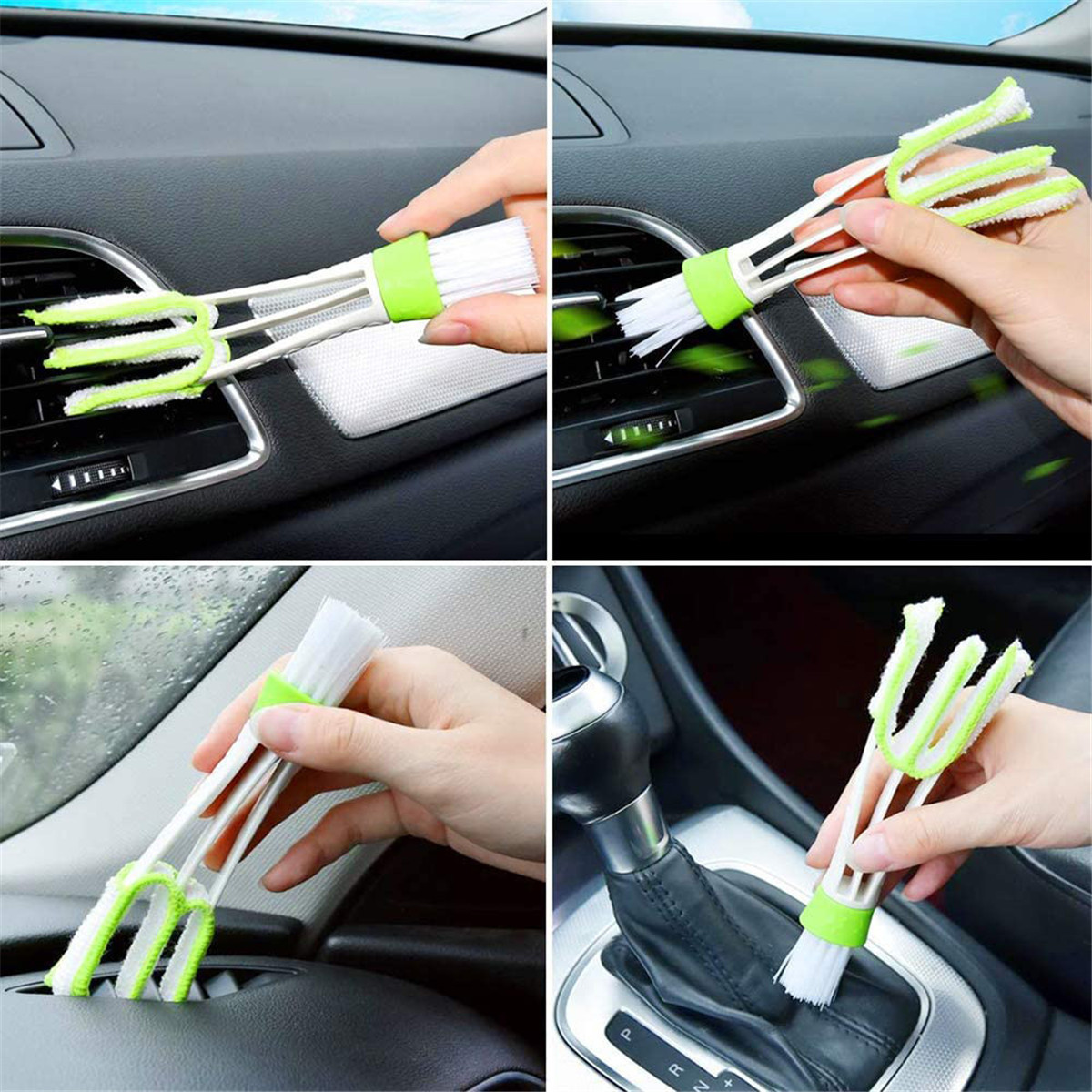 Bộ 13 cái Dụng Cụ Rửa Xe hơi Ô Tô Nhiều Món Găng Tay, Bộ 5 Cọ Rửa, Mút, Bàn Chải, khăn lau Công cụ rửa xe ô t