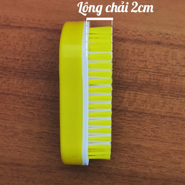 COMBO 2 Bàn chải giặt đồ, chà chân mẫu bàn chân siêu bền ( Giao Màu Ngẫu Nhiên )