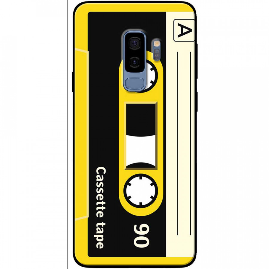 Ốp lưng dành cho Samsung Galaxy S10 mẫu Cassette vàng