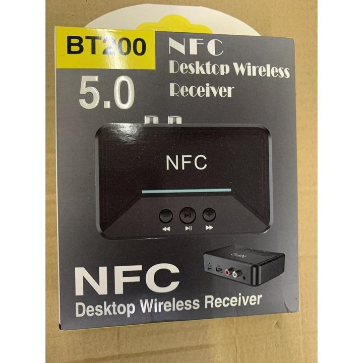 Thiết bị nhận Bluetooth không dây (5.0) BT200 NFC V5.0