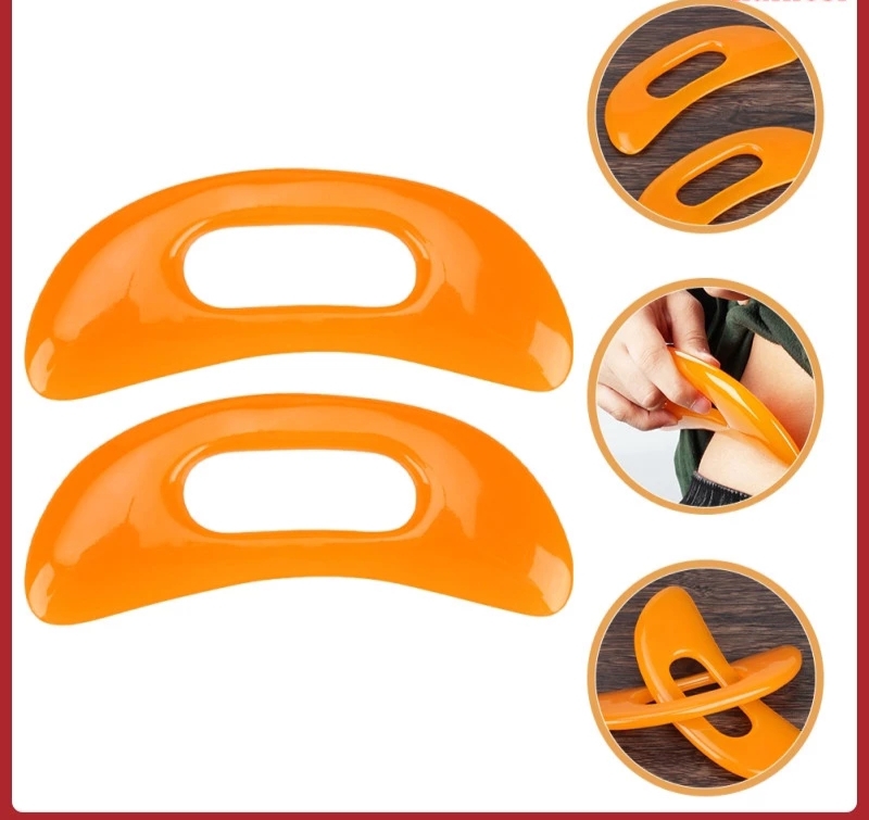 Miếng cạo gió bằng gỗ hoặc nhựa sáp ong massage body, lưu thông khí huyết, giảm đau mỏi body