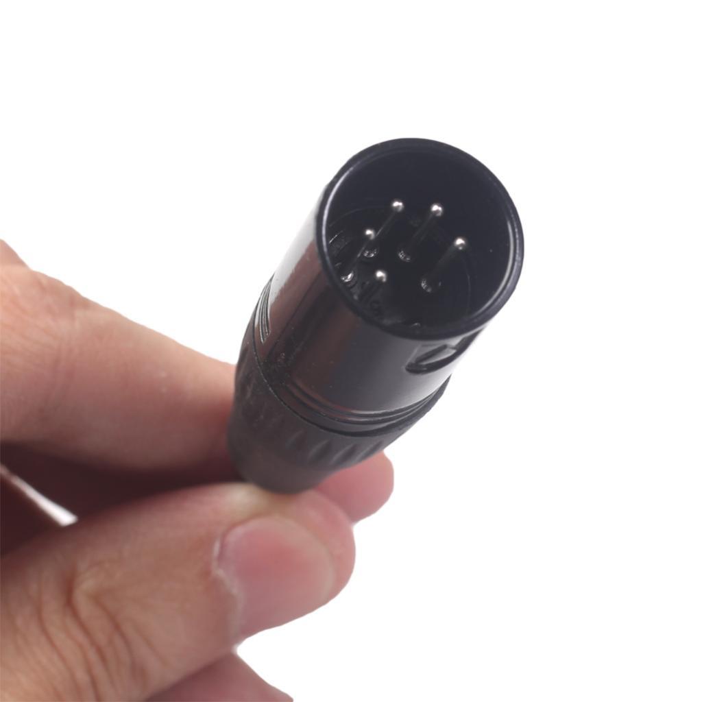3 Pin Female to 5 Pin Male Cable XLR Camera Stereo Audio Transfer