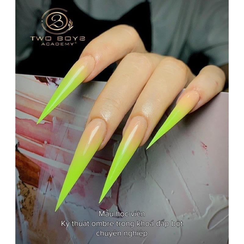 BỘT MÀU LÌ NEON SET 12màu 03,đắp móng,ombre,nặn hoa bột