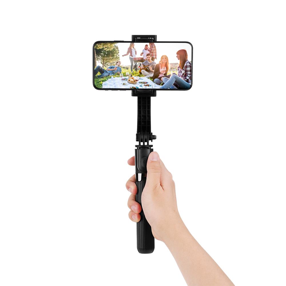 Chân máy Gimbal L08 chụp ảnh tự sướng BT4.0 không dây hợp kim nhôm có thể gập lại