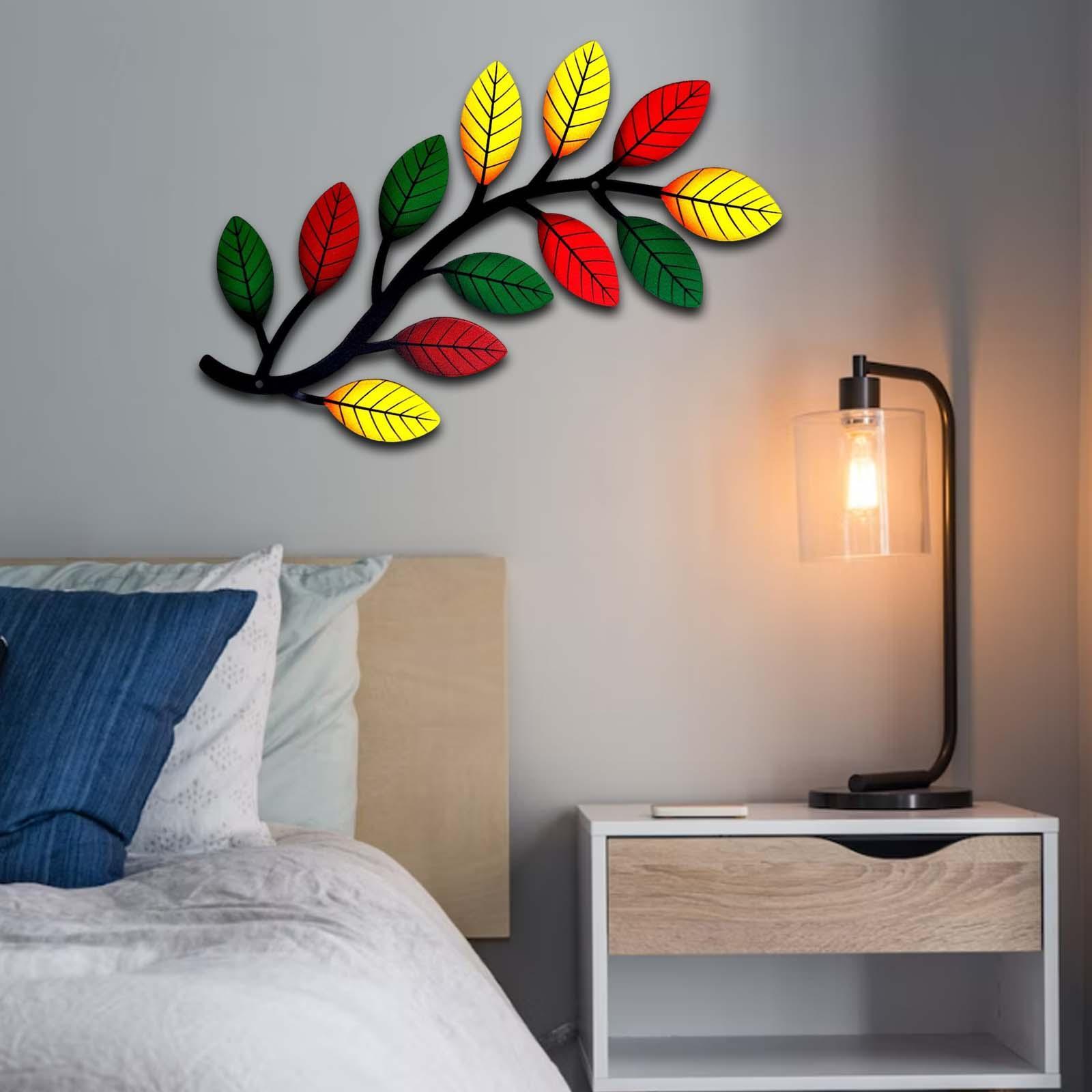 Multicolor Metal Tree Branch Wall Art Decor for living Room Balcony