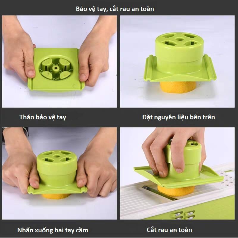 Bộ dụng cụ bào, cắt, tỉa rau củ đa năng 5 trong 1-chống rĩ sét