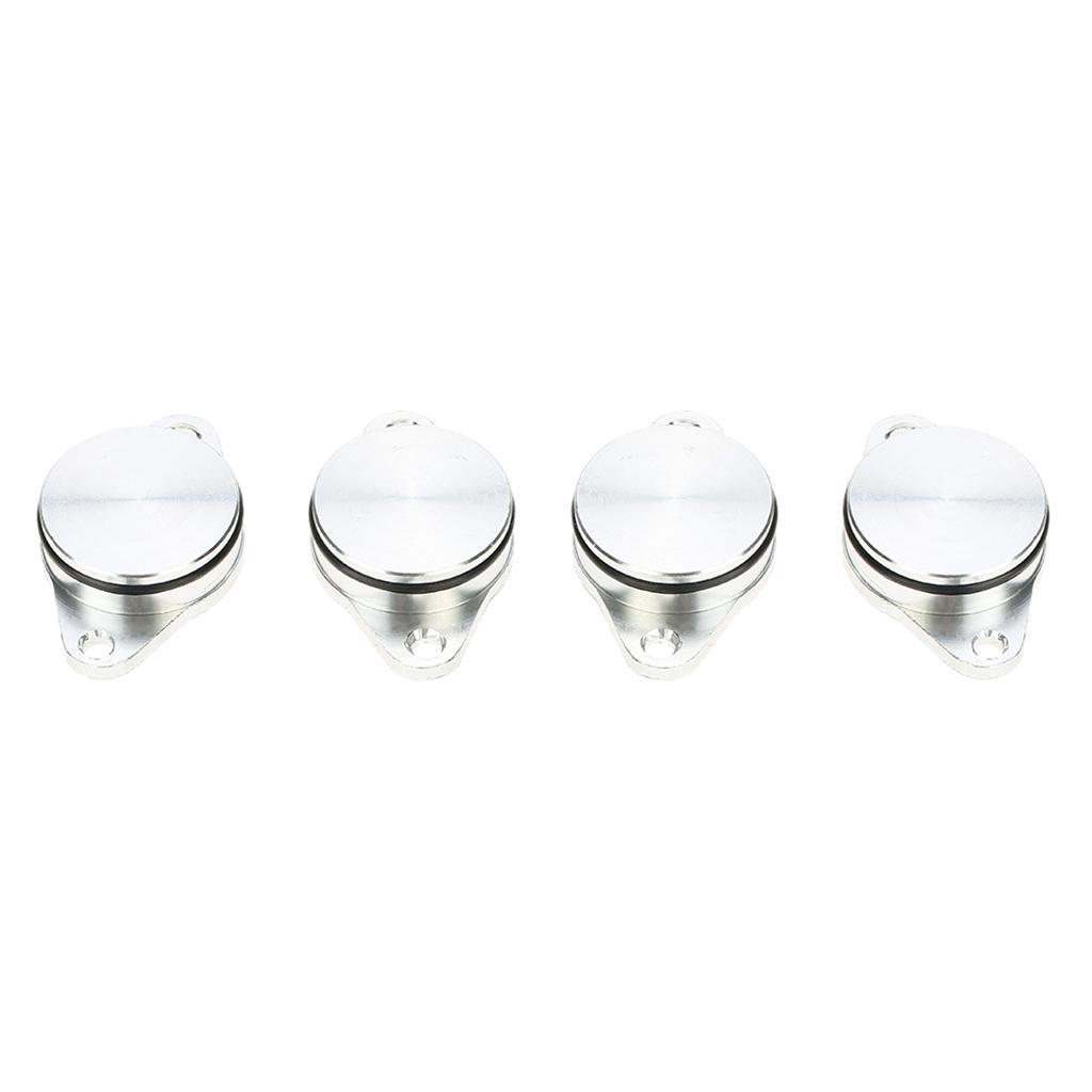 4 Pieces 33mm Swirl Flap Blanking Bungs For BMW E91 E39 E38 E53 E70 E71