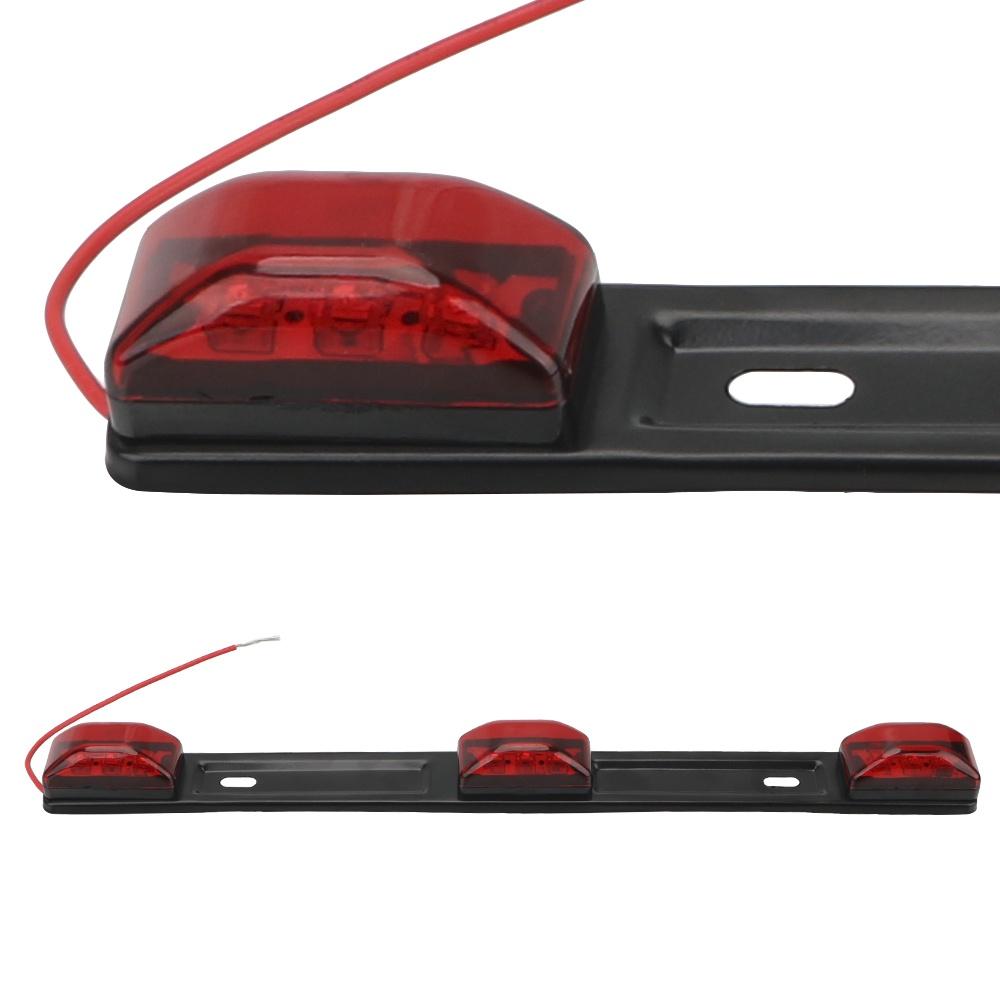 Đèn LED 9 bóng 12V ánh sáng đỏ cho xe tải