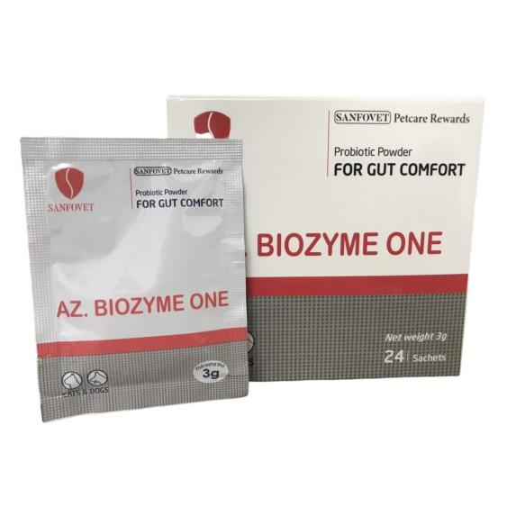 Hộp 24 gói - Men tiêu hóa cho chó mèo Az. Biozyme One