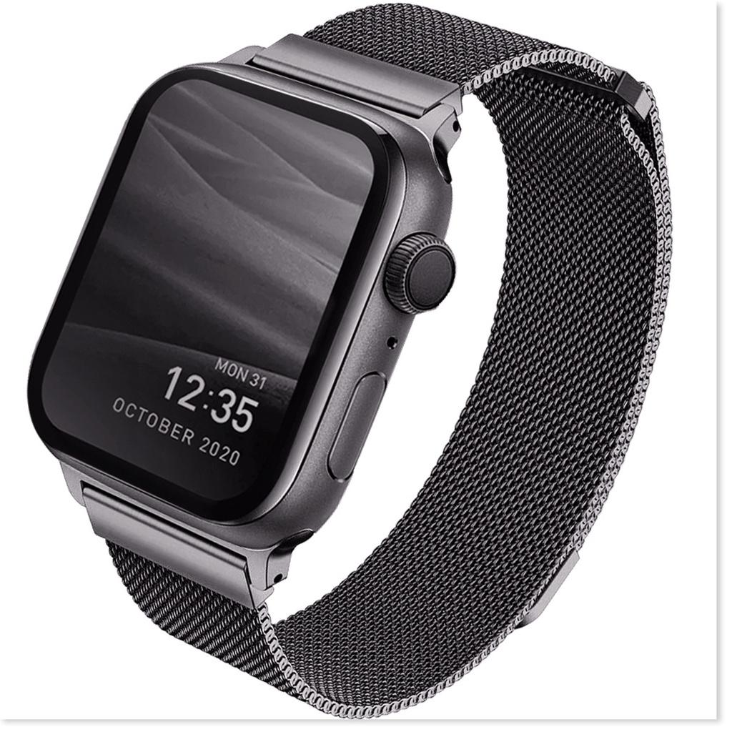 Dây đồng hồ thép không gỉ dành cho Apple Watch UNIQ DANTE Mesh Steel Strap - Hàng chính hãng