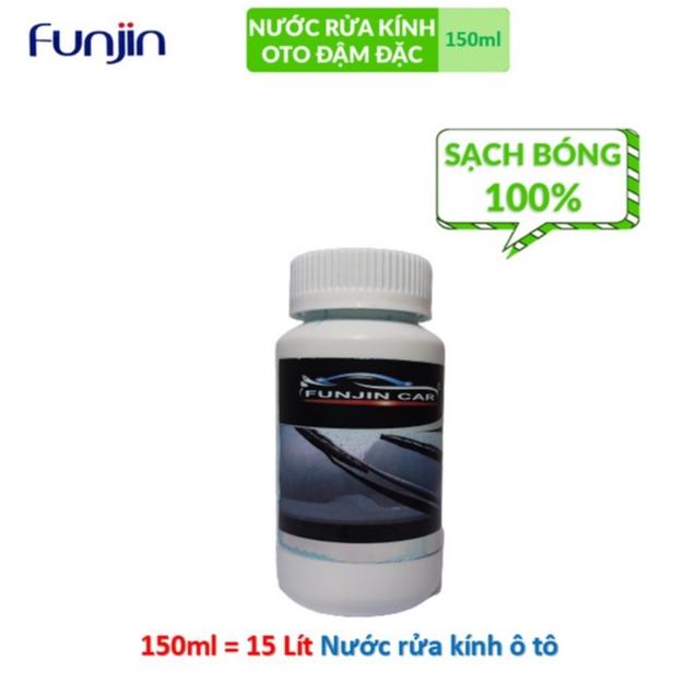 Nước rửa kính ô tô đậm đặc Funjin chính hãng, Tỷ lệ pha 1:100