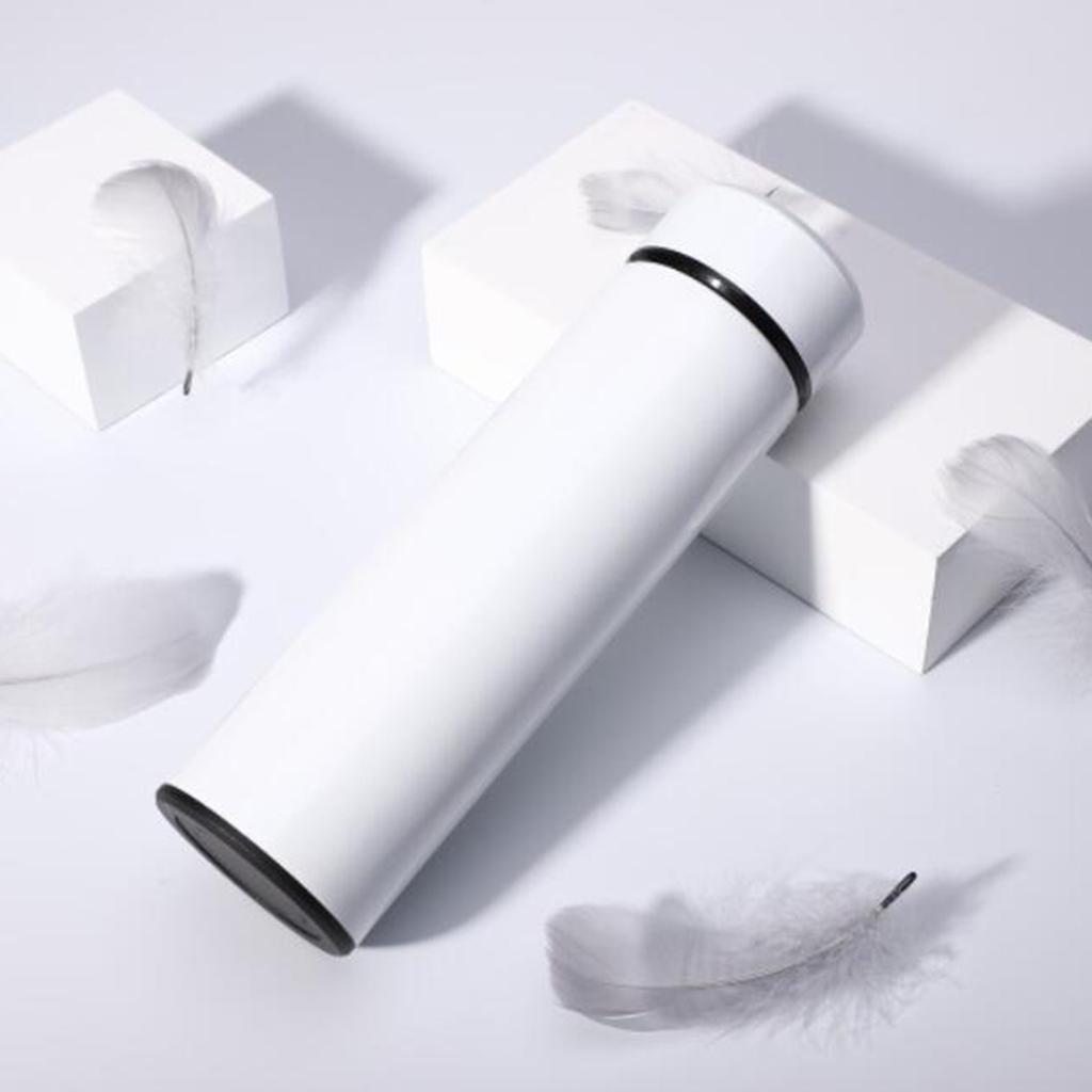 Bottle, 500ml Water Bottle Vacuum Flask 304 Stainless Steel, LED Touch Screen Temperature Gauge, Smart Mug Sealing Bottle